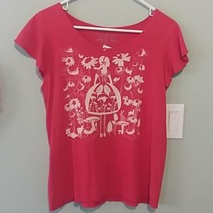 Blue Platypus Brand New Alice in Wonderland Tshirt